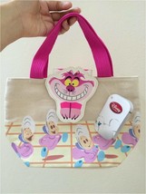 Disney Cheshire Cat, Oyster Shell Fabric Bag From Alice in Wonderland. R... - £59.95 GBP
