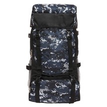 55 LTR Rucksack Travel Backpack Bag for Trekking, Hiking with Shoe Compa... - $49.89