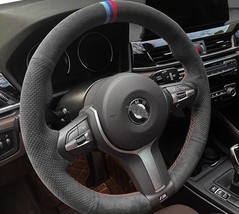 Steering Wheel Cover for Bmw F87 M2 F80 M3 F82 M4 M5 F12 F13 M6 F85 X5 M... - £32.09 GBP
