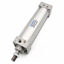 Baomain Sc 50 X 200 Pt 1/4 Pneumatic Air Cylinder, Screwed Piston Rod, 8 Inches. - £57.30 GBP