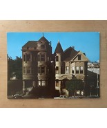 Vintage 1960s San Francisco Victorian Houses Postcard (A PAIR OF QUEENS) - £23.52 GBP