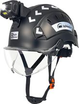 Comfort-Fit Safety Hard Hat with Built-in Headlight &amp; Shock Absorption f... - $108.85