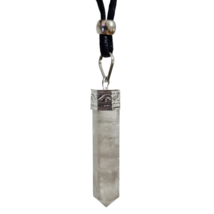 Collier pendentif en Quartz fumé, véritable pierre précieuse, cordon de... - £6.35 GBP