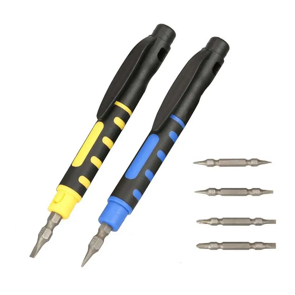 3-In-1 Portable Pen Type Flat Corss Screwdriver Bit Head Dual-Purpose Ma... - €75,86 EUR