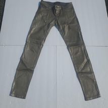 Guess Womens Power Ultra Skinny Metallic Wax Gold Jeans Size 25 - $20.99