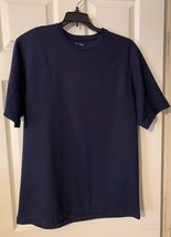 Grand Slam Solid Navy Blue Golf Shirt Mens Size Large - £11.19 GBP