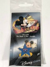 Walt Disney 100 Years Of Dreams Mickey Mouse Magic Star Nevada State Pin #100 - £31.10 GBP