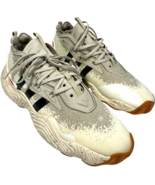 Adidas Trae Young 3 men&#39;s Basketball Shoes Wonder White/Beige/Grey size ... - $80.75