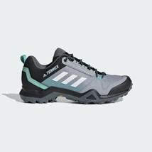 Adidas Terrex AX3 Women&#39;s Trail Hiing Shoes Grey/Teal FX4690 Sz 8 9 10 - £45.47 GBP
