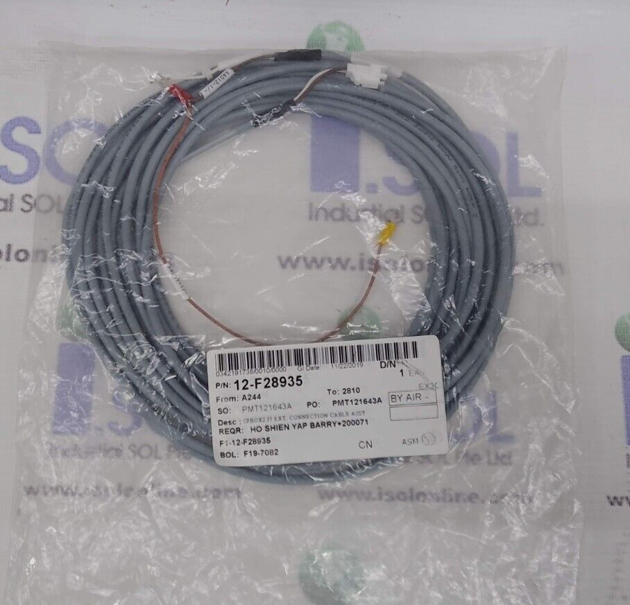 ASM Die Bonder 12-F28935 SFBOX2 J7 EXT. Connection Cable Assy. New - $210.94