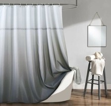 Haizhidian Ex Long Cloth Shower Curtain, 72X78 Heavy Duty Shower Curtain - £27.83 GBP