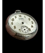 Vintage Chrome Top Notch Brand Vintage Pocket Watch for Parts - $453.02 MXN