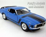 1970 Ford Mustang Boss 302 1/24 Diecast Model by Welly - BLUE - $29.69