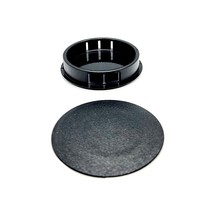 1 3/4&quot; Hole Plugs Nylon Locking Black Dome Panel Plugs Matte Finish Hole... - $11.83+