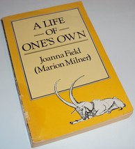 Life of One&#39;s Own Marion Milner, Joan Field Paperback Book Virago Press 1990 - £9.71 GBP