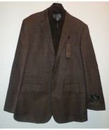 Prontomoda Europa Men&#39;s Light Brown Wool/ Cashmere Sportcoat SZ 42 R NEW - $126.67 CAD