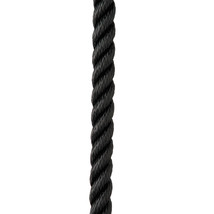 New England Ropes 1/2&quot; Premium 3-Strand Dock Line - Black - 15 [C6054-16-00015] - £23.27 GBP