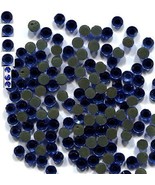 Rhinestones 2mm 6ss Lt. SAPPHIRE Color Hot Fix 144 Pc  1 gross - £4.57 GBP