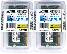 4Gb 2 X 2Gb Pc2-5300 667 Memory Ram For Mid 2007 Apple Macbook Pro Imac Mac Mini - £30.29 GBP