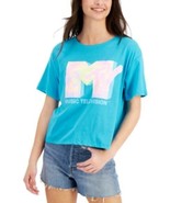 MSRP $24 Love Tribe Mtv Logo T-Shirt Size Medium - $218.68 MXN