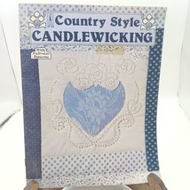 Vintage Embroidery Patterns, Country Style Candlewicking SP-39, Craft Co... - £6.91 GBP