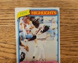 1980 Topps Baseball Card | 1979 Highlights Willie McCovey | #2 - $2.84