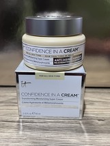it Cosmetics Confidence In A Cream Moisturizing Super Cream 2oz/60ml New... - £22.77 GBP
