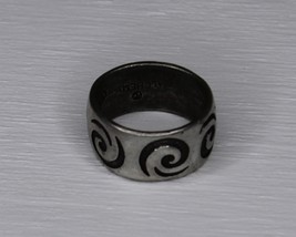 Whorl Ring Size 10 Vintage 2002 Alchemy Spirit English Pewter - $46.74