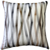 Wandering Lines Forest Grove Throw Pillow 19x19, Complete with Pillow Insert - £50.31 GBP