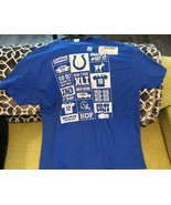 Indianapolis Colts T-Shirt Mens XL Loyalty NFL Football Indy 35 Seasons - $138.36 MXN