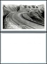 SOUTH DAKOTA RPPC Photo Postcard - Bad Lands, Highway near Upper Tunnel N37 - $52.50 MXN