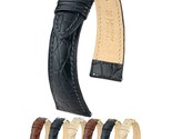 Hirsch Aristocrat Calf Leather Watch Strap - Brown - L - 18mm / 16mm - S... - £57.64 GBP