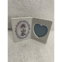 Kinka 1988 Ceramic Wavy Picture Frame Japan Wishing You Joy Happiness… 4... - $183.60 MXN