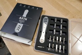 AXTH 17in1 Right Angle Ratcheting Screwdriver Set, [Bearing Steel] 36-To... - $26.31 CAD