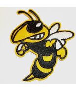Georgia Tech Yellow Jackets~Embroidered PATCH~3 1/8&quot; x 2 5/8&quot;~Iron~Ships... - $85.98 MXN
