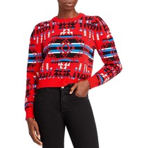 Aqua Womens Knit Long Sleeve Crewneck Sweater XS - $38.61
