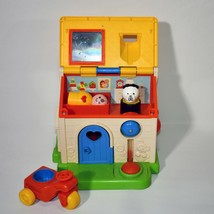 Vintage 1984 Fisher Price Discovery Cottage 136 Complete Jumbo Little Pe... - $49.50