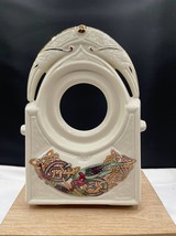 Cre Irish Porcelain Galaway Ireland Painted Ceramic Clock Frame Signed N... - £9.28 GBP