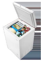3.5 Cu Ft Chest Freezer, White Measures 20.60 x 22.20 x 33.50 Inches - $250.42