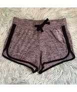 Justice Girls Athletic Short Size 10 Gray Space Dye Drawstring Waist Pul... - $188.16 MXN
