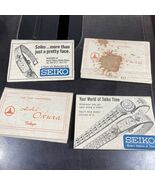 Hotel Okura Tokyo Seiko Advertising sewing kits Lot Of 4 - $8.83
