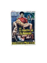 Die Bräute Von Fu Manchu - Christopher Lee - Original Stewart Filmposter - £45.12 GBP