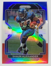 2021 Shaun Alexander Panini Prizm Nfl Football Red White Blue Foil # 50 Seattle - £3.18 GBP