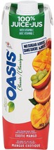 12 X Oasis Exotic Mango Fruit Juice 960ml Each -From Canada - Free Shipping - $61.92