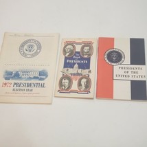 Lot of Mini Booklets American Presidents 1972 Election - $13.85
