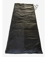 GENUINE LEATHER LEDER SLEEPING BAG CAMPING BAG SOFT LUXURY ENVELOPE ZIP ... - $661.13+