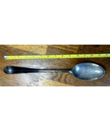 Vintage 13&quot; Large Flatware Silver Plate Serving Server Spoon - $8.91