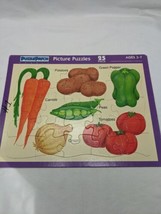 1992 Puzzle Patch 25 Piece Puzzle Vegetables - £15.37 GBP