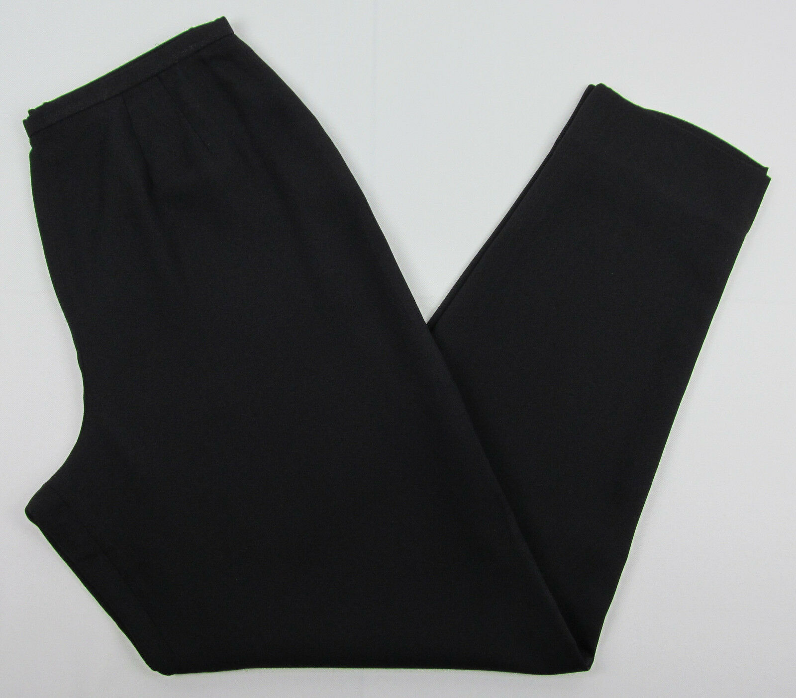 Sacks Fifth Avenue The Works slacks dress pants fully lined USA Black Wo... - $9.85