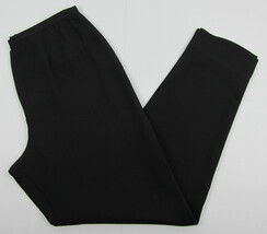 Sacks Fifth Avenue The Works slacks dress pants fully lined USA Black Wo... - $9.85